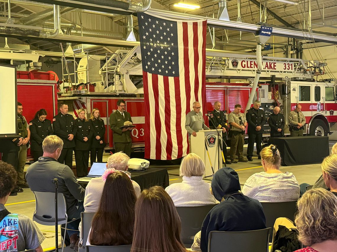 SBDNL supt. relives 9/11 Pentagon experience; ceremony held at GLFD