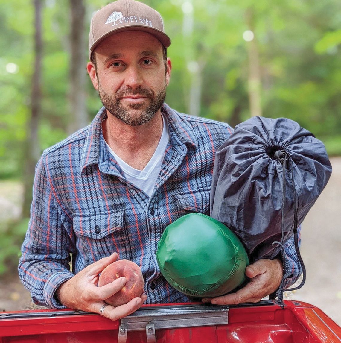 Andy Fles, vineyard and facilities manager at Shady Lane Cellars is researching sustainable “soft” pesticides. Courtesy photo