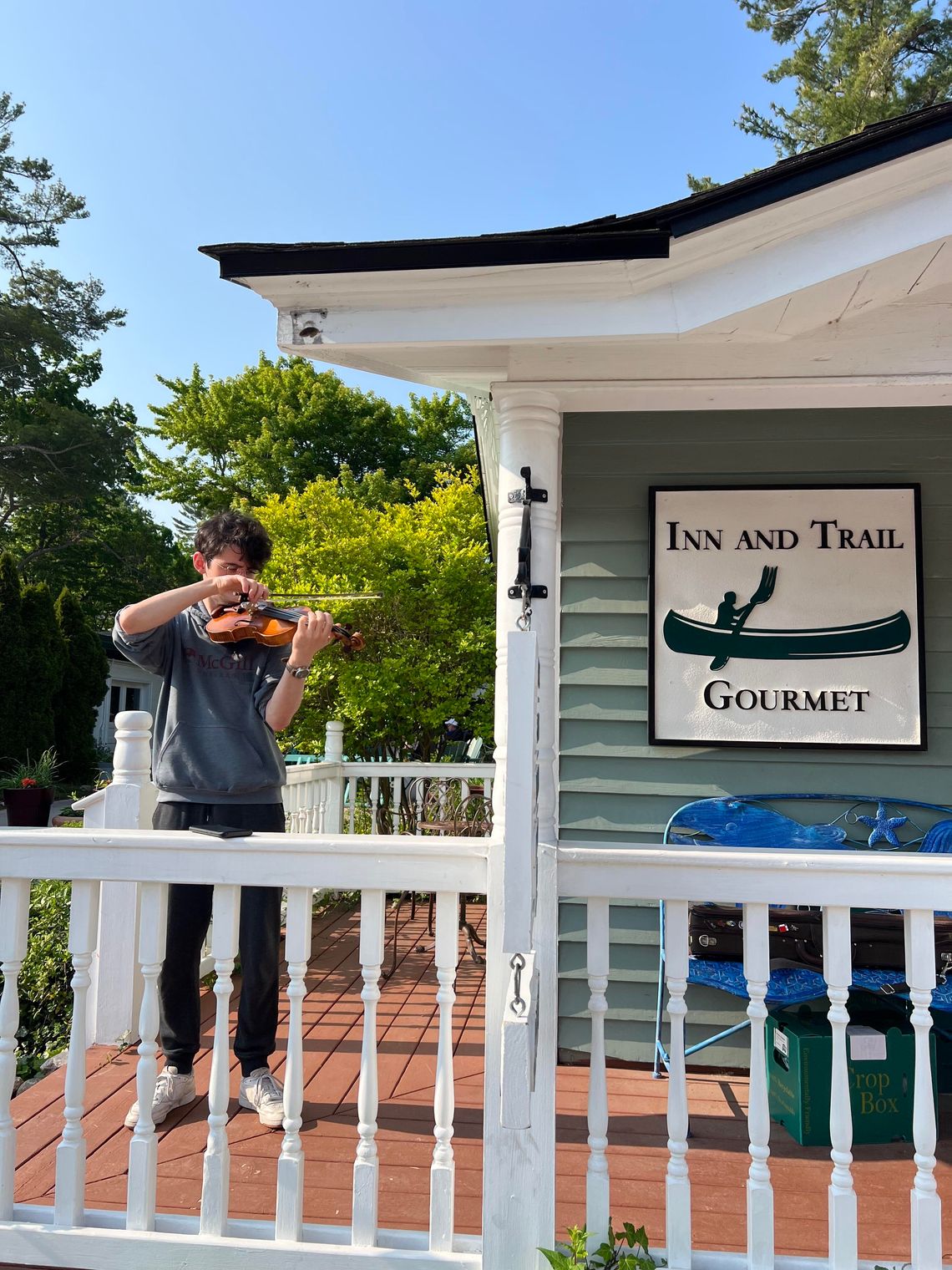 ‘Sound Garden’ in Glen Arbor this week