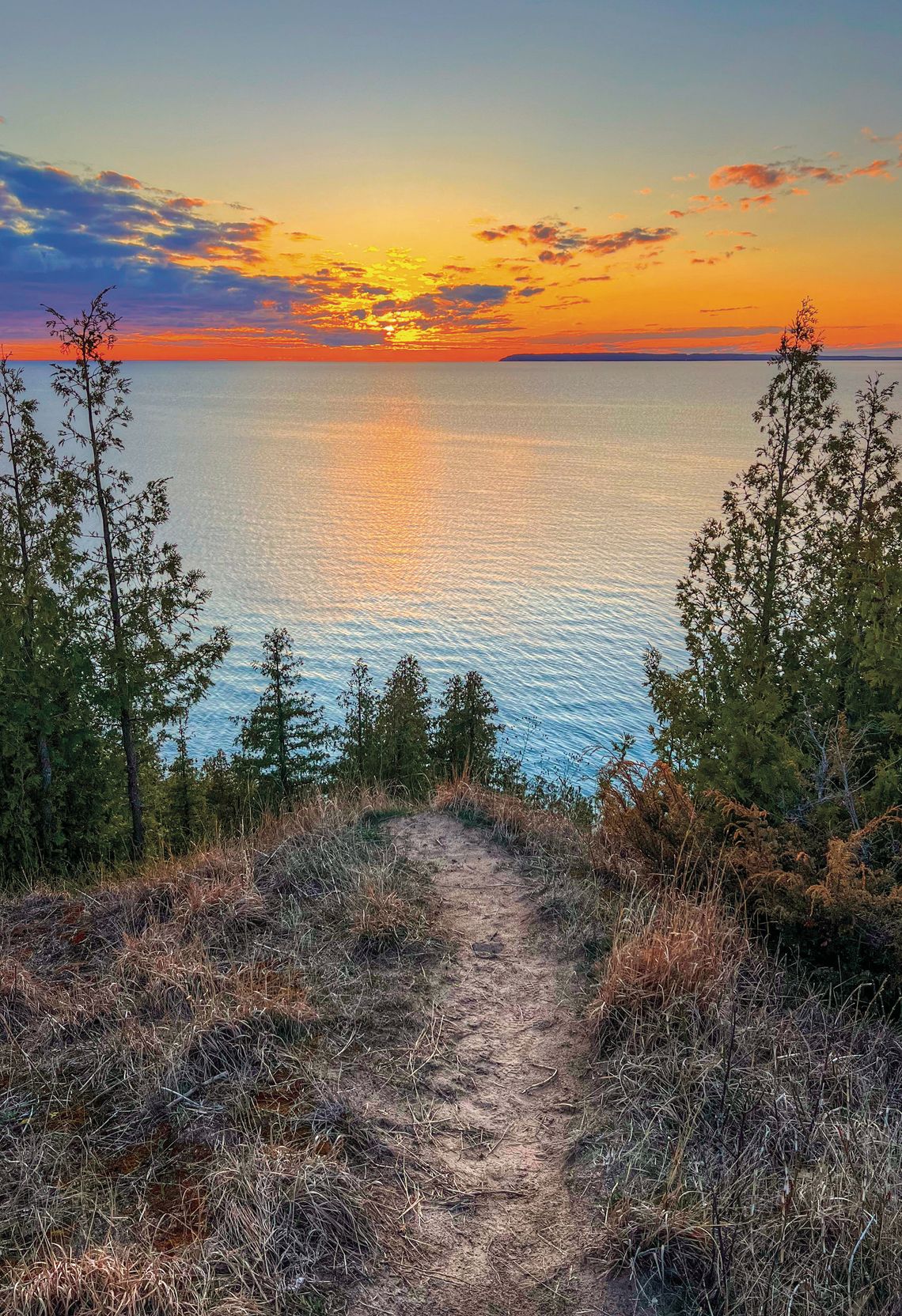 spring sunset