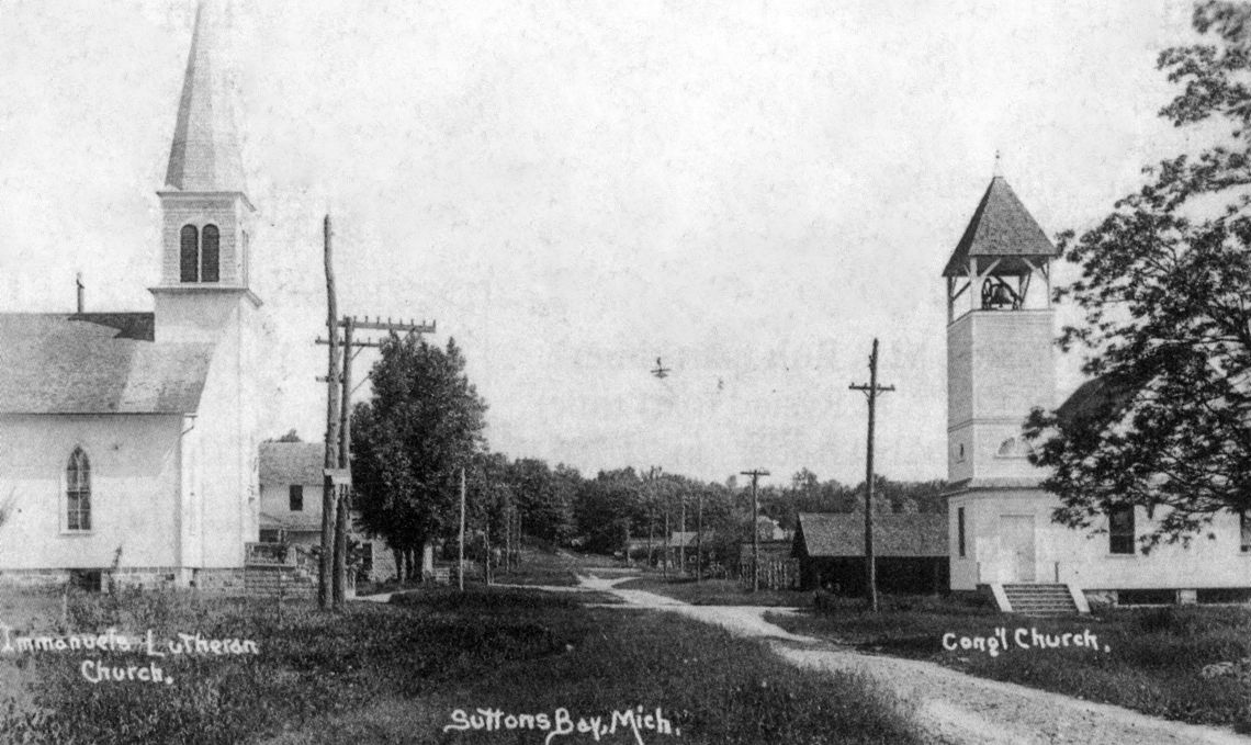 Suttons Bay churches share Madison Street