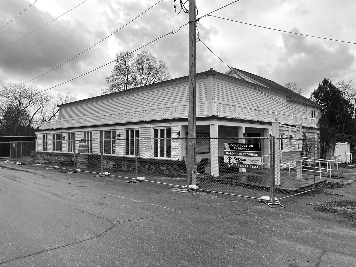 The iconic Bluebird restaurant stood tall on one of its last days earlier this month before demolition crews began tearing down the old watering hole. The Leland Township Planning Commission voted in December to approve the first phase of a three-phrase project proposed by Skip and Lynn Te...