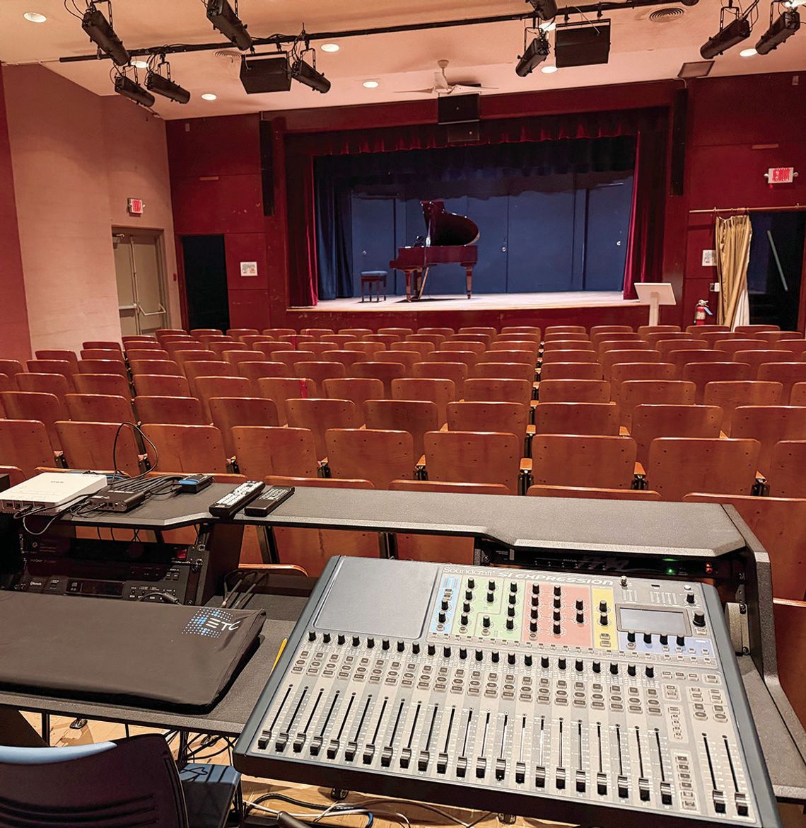 The Leelanau School upgrades auditorium