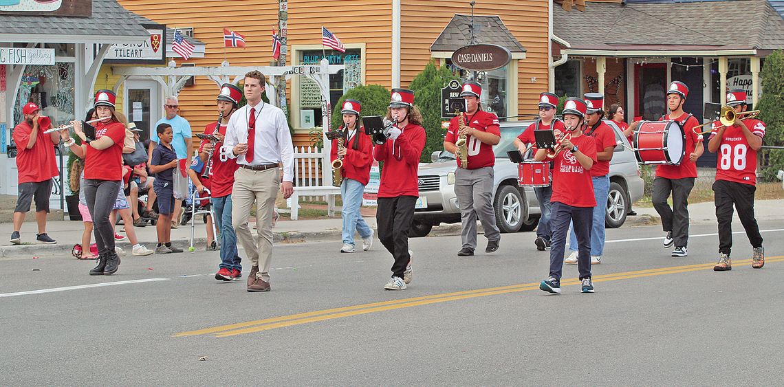The Norse marching band The Norse marching band brought their best for the Homecoming parade on Friday.