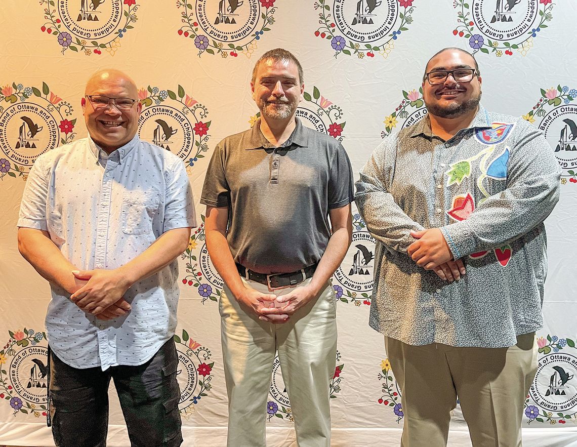 The three new Grand Traverse Band of Ottawa and Chippewa Indians' (GTB) council members The three new Grand Traverse Band of Ottawa and Chippewa Indians' (GTB) council members