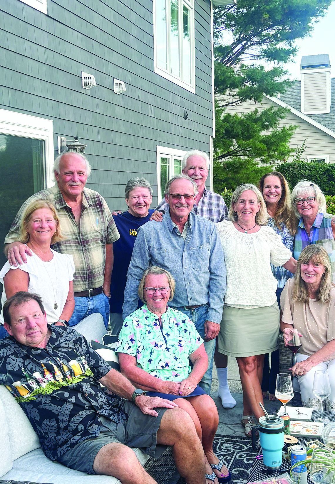 Thirty-one of the 58 graduates from Suttons Bay High School's Class of 1976 held their 50th Thirty-one of the 58 graduates from Suttons Bay High School's Class of 1976 held their 50th
