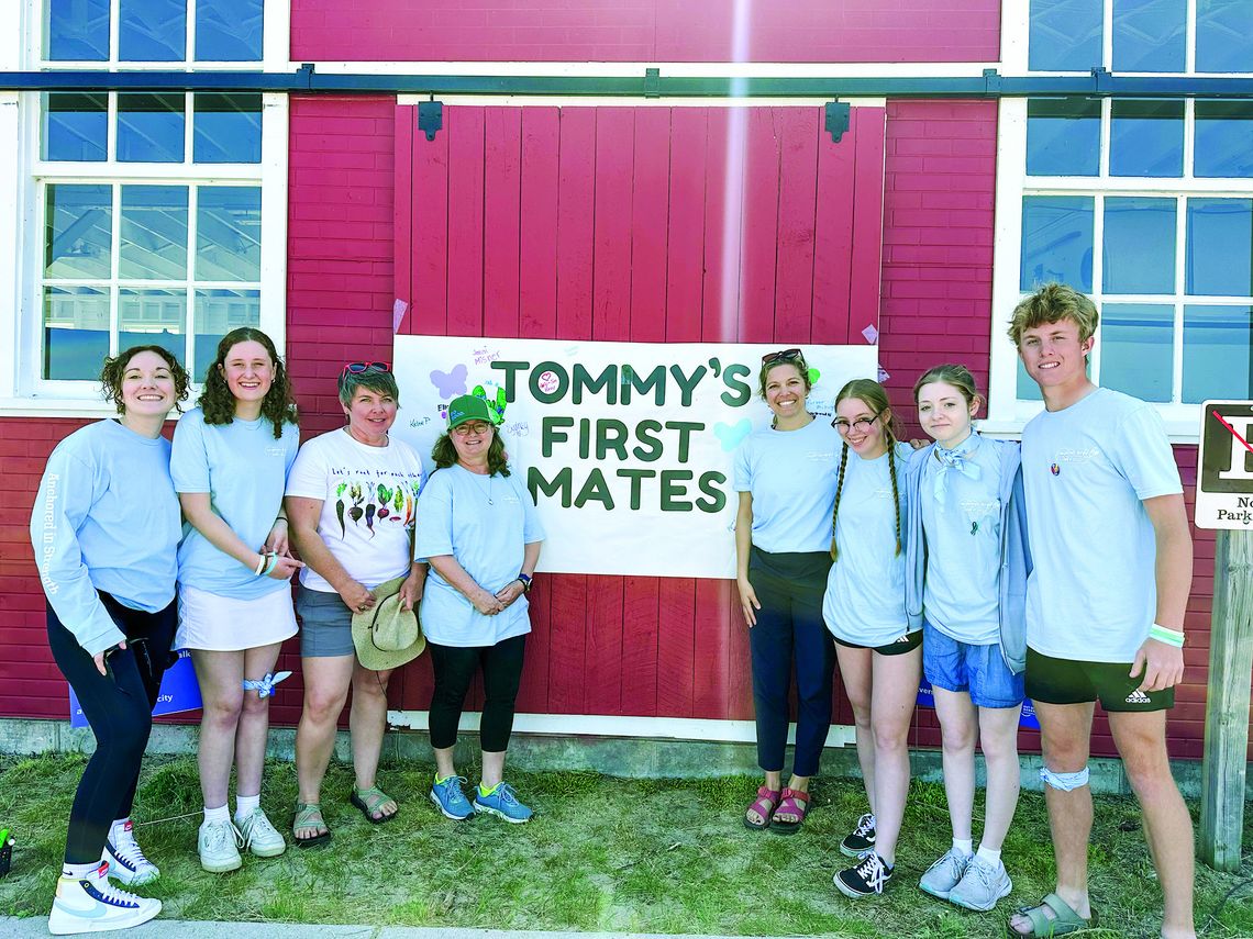 Tommy’s First Mates has been inspiring hope since 2021 Tommy’s First Mates has been inspiring hope since 2021. Nearly 50 people made it out to Glen Haven for a ‘Hike for Hope’ on Saturday. From left to right: Sydeny Poineau, Kendall McNitt, Betsy Coffia, Holly Reay, Keltie Palmer, and Michael Houtteman. Courtesy photo