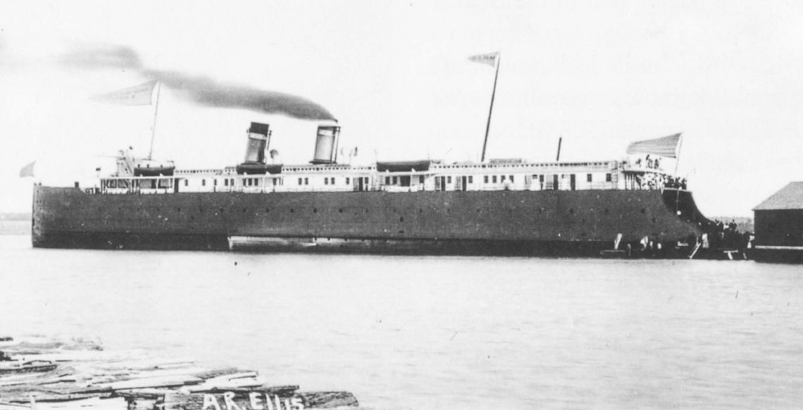 Trains, boats carry freight, passengers