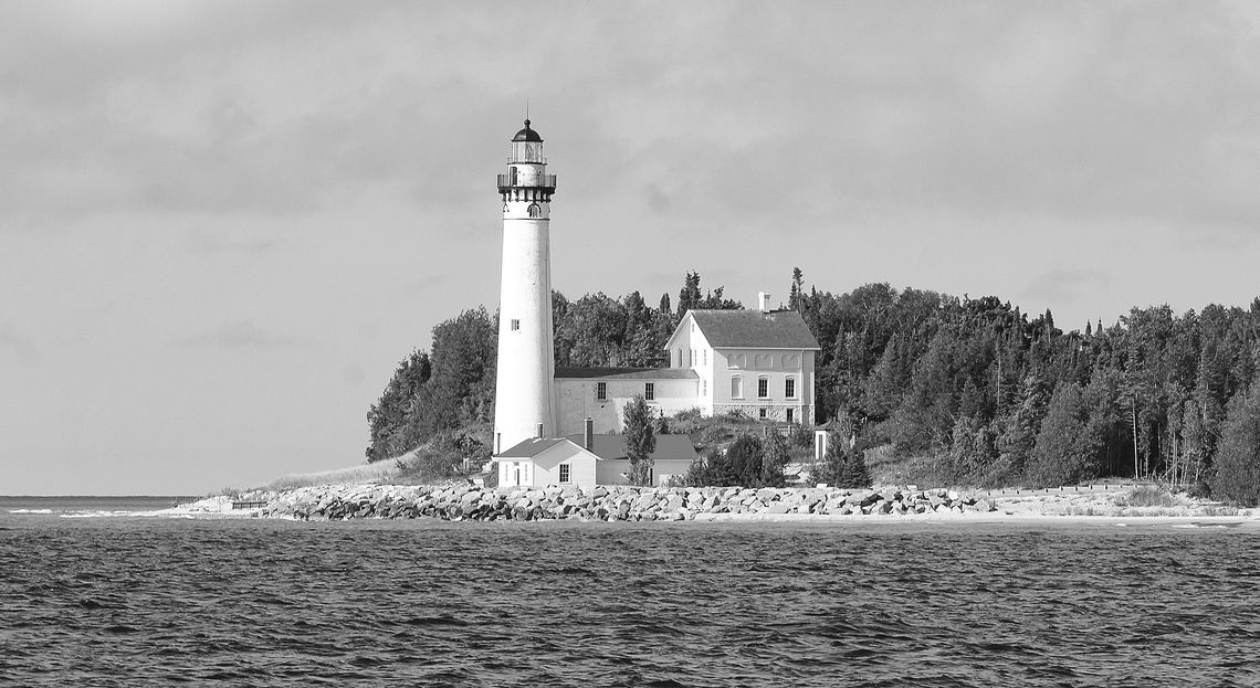 No trip to South Manitou Island is complete without a stop at the lighthouse. The 1871 to 1958 operational lighthouse offers views of the island and Manitou Passage that are breathe taking.