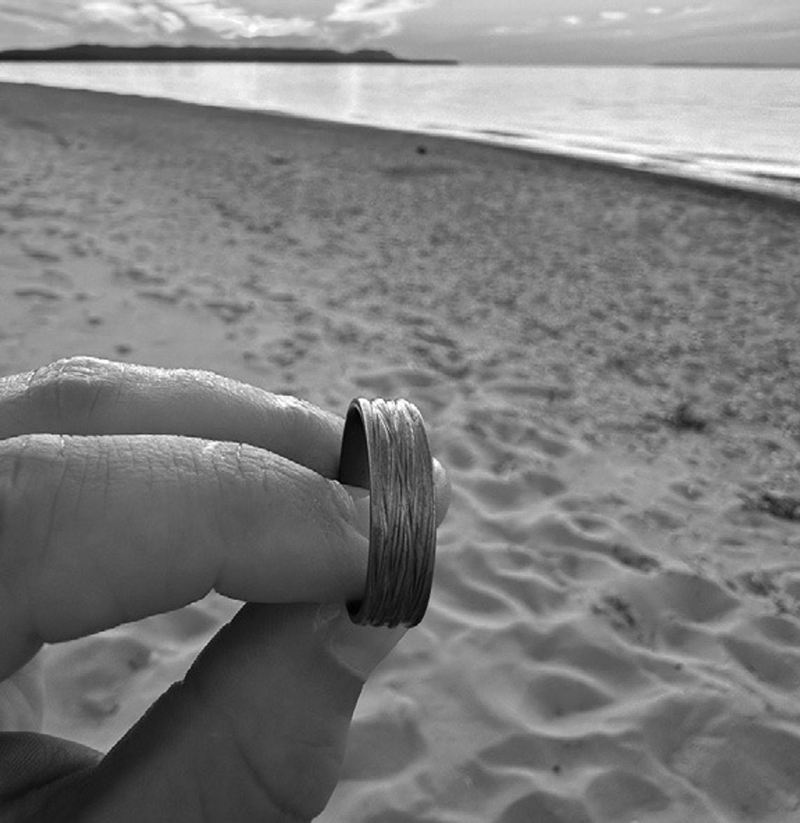 This wedding ring was returned to its owner with the help of a local swimmer and social media. Courtesy photo